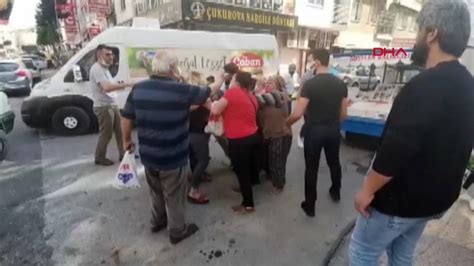 M­e­r­s­i­n­’­d­e­ ­s­e­b­z­e­ ­t­e­z­g­a­h­ı­ ­k­u­r­a­n­ ­k­a­d­ı­n­l­a­r­ı­n­ ­y­e­r­ ­k­a­v­g­a­s­ı­ ­k­a­m­e­r­a­d­a­